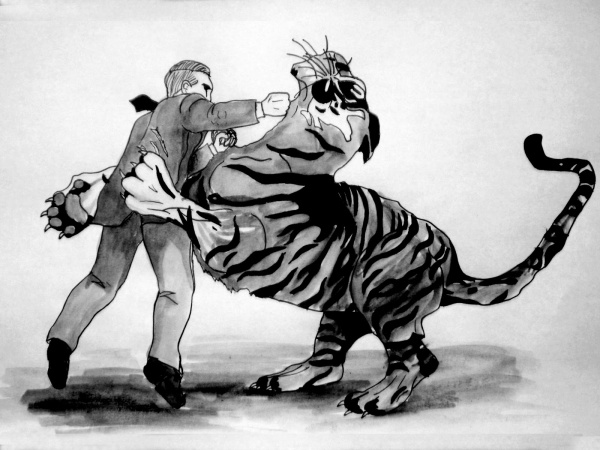 tiger fight 1