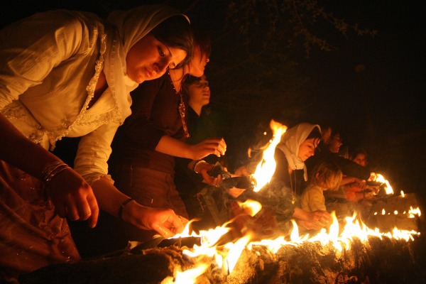 yazidi fire worship