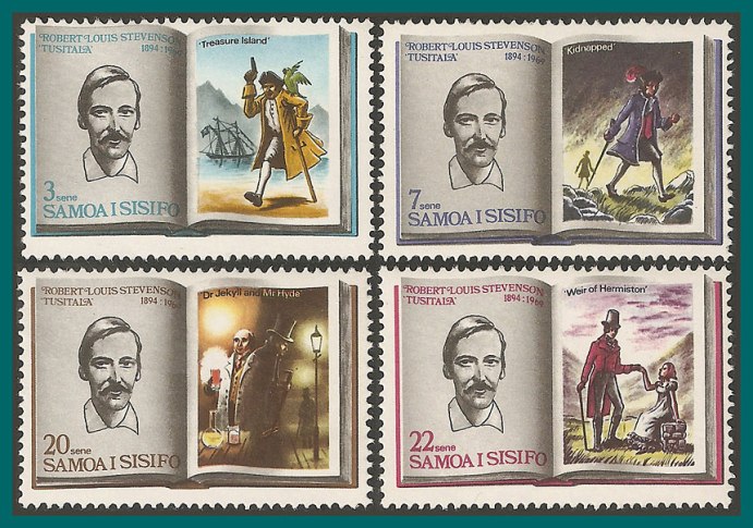 samoa-stamps-1969-Robert-Louis-Stevenson